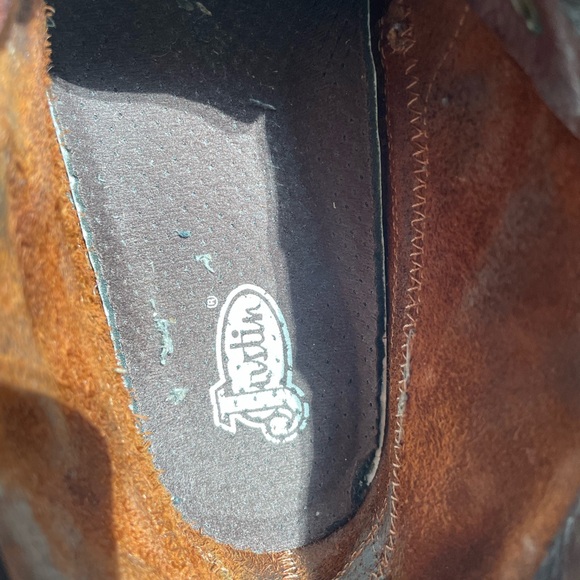 COPY - Men`s Justin Chukka Rustic Brown - Picture 5 of 7